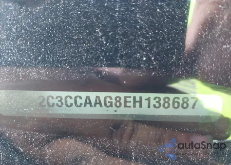 2014 Chrysler 300 from USA, damaged, VIN 2C3CCAAG8EH138687